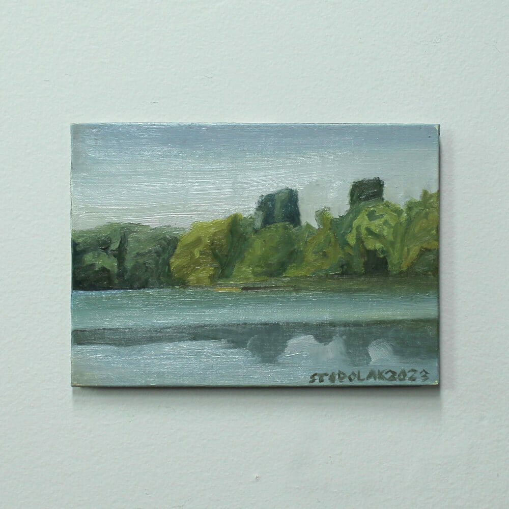 "Grenadier Pond, North" Original Oil Painting