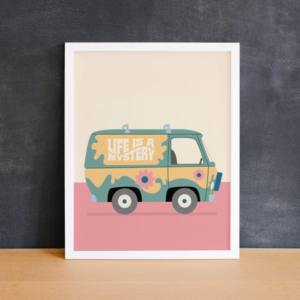 Life Is A Mystery Art Print